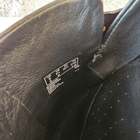 Clarks Women's Pure Cushion Plus Leather Slip On Mules Size 8.5M Studded Black‎ - Picture 6 of 6